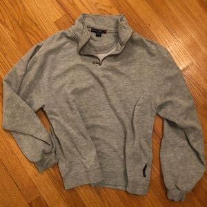 Comfy grey half zip